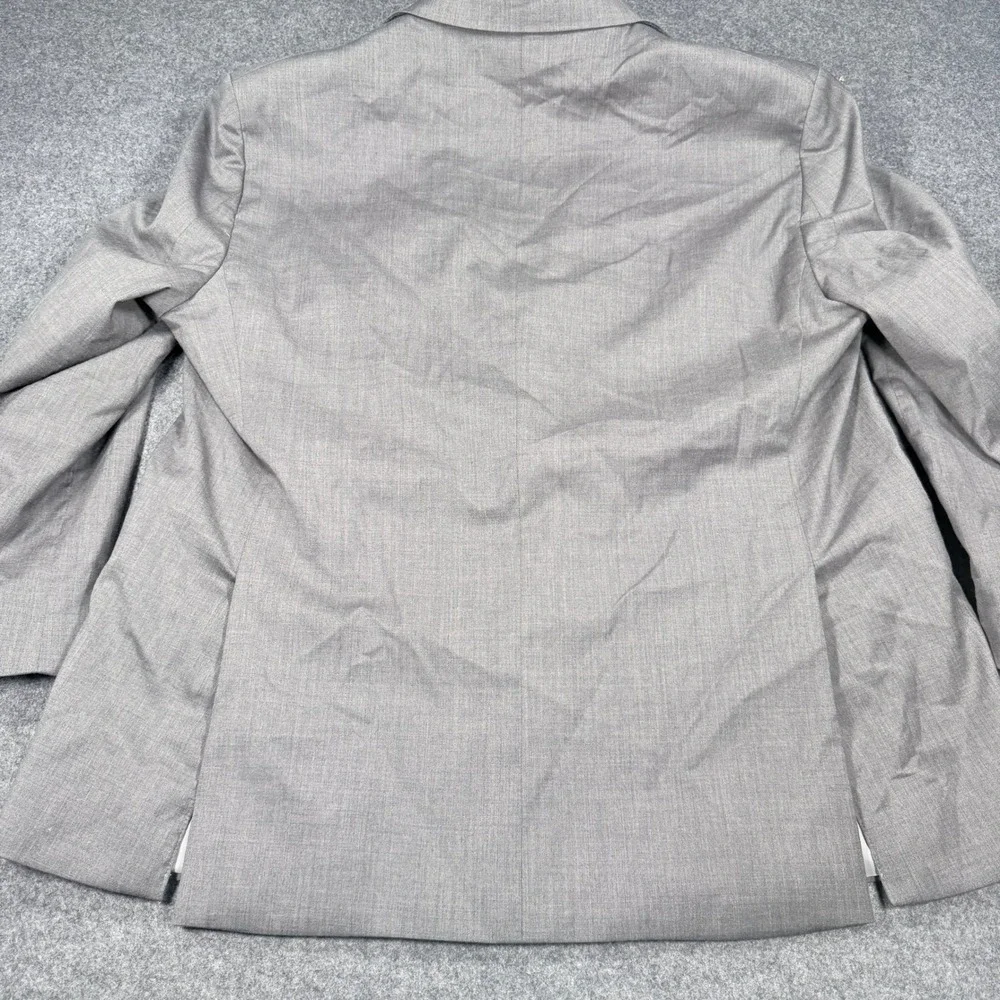 Kenneth Cole AWEARNESS Heather Grey Two Button Formal Suit Set Blazer & Trousers